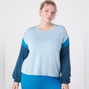 LIVI Lane Bryant Plus Size CozySoft Long Sleeve Crewneck Sweatshirt Size 22/24